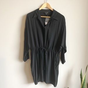 ✨Topshop Black Drawstring Dress